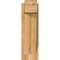 Ekena Millwork Traditional Block Rough Sawn Outlooker, Western Red Cedar, 6"W x 12"D x 20"H OUT06X12X20TRA05RWR - alternate 4